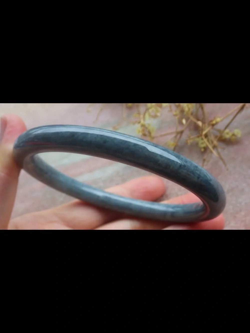 Elegant green bangle certificate jadeite jade luck bracelet 68mm 8.25 inches